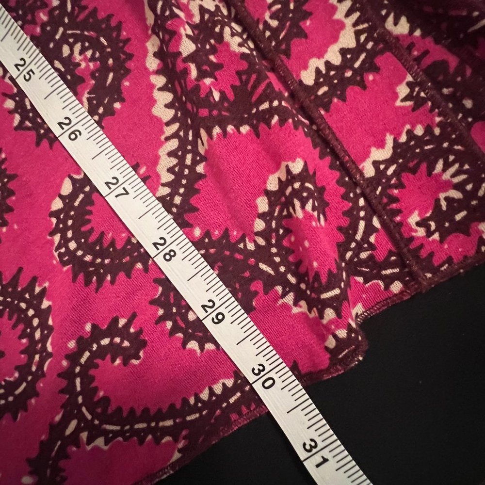 Tory Burch Multi-Pink Patterned Utility Shirt, Si… - image 5